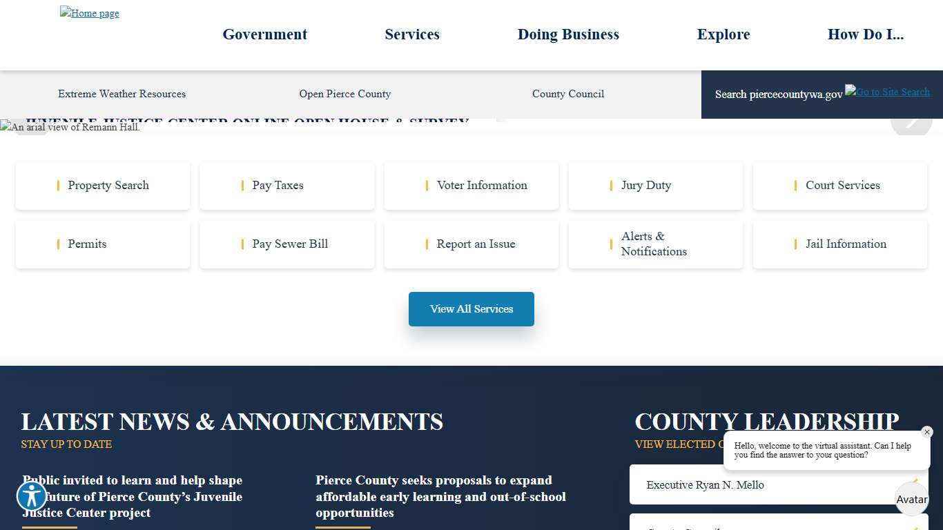 Pierce County, WA - Official Website Official Website